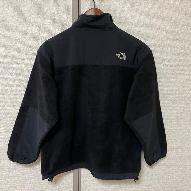 THE NORTH FACE(ザノースフェイス)のNORTH FACE ボア フリース ジャケット ブラック 140〜150 古着 キッズ/ベビー/マタニティのキッズ服男の子用(90cm~)(ジャケット/上着)の商品写真