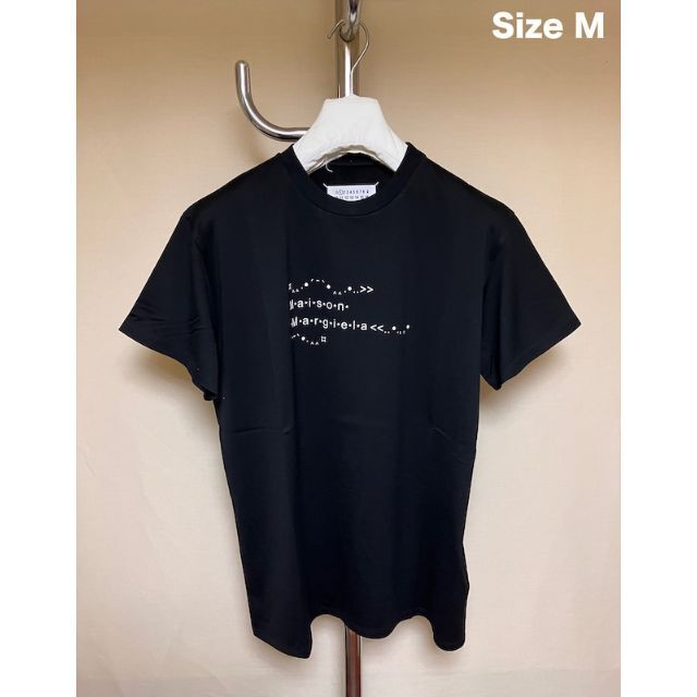 新品 M 22ss マルジェラ ブランドロゴ Tシャツ 3448