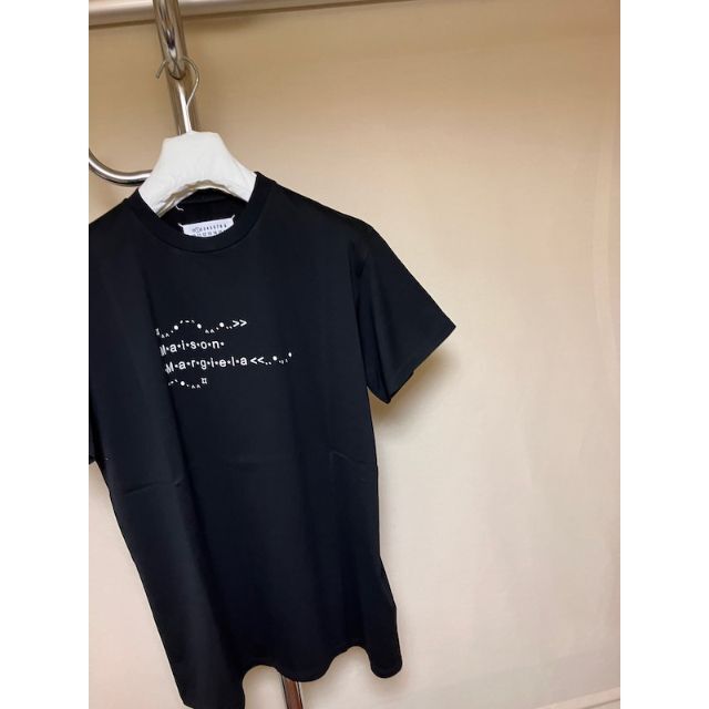 新品 M 22ss マルジェラ ブランドロゴ Tシャツ 3448