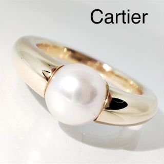 カルティエ(Cartier)のCartier カルティエ 750 ペルラ パール イエローゴールド リング(リング(指輪))