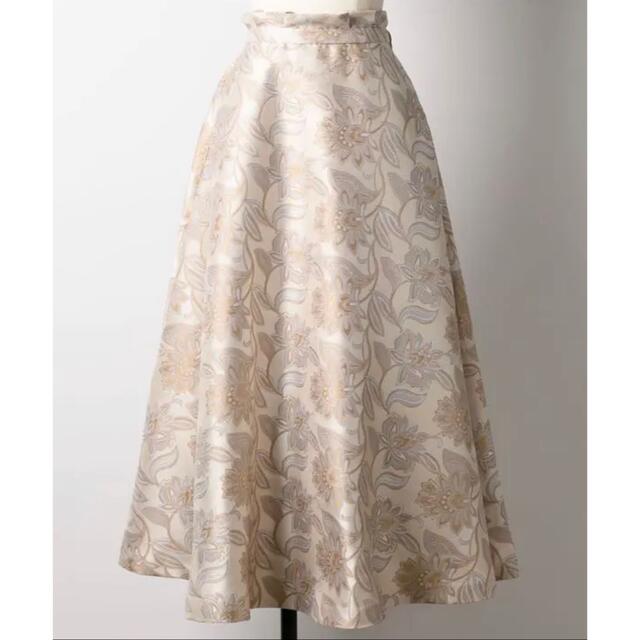 la belle Etude(ラベルエチュード)のラベルエチュード ペイズリージャガードスカート レディースのスカート(ロングスカート)の商品写真