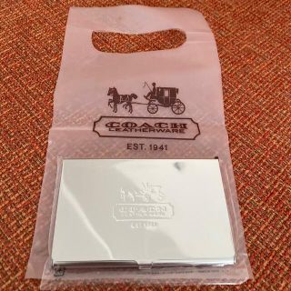 コーチ(COACH)のCOACH コーチ オイルコントロールシート&ケース 新品(あぶらとり紙)