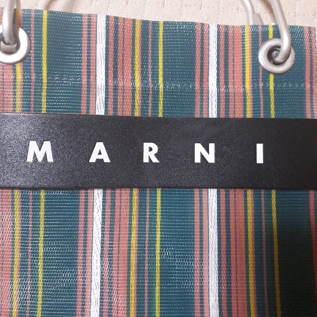 Marni(マルニ)のMARNI　マルニフラワーカフェ　バッグ　ストライプ レディースのバッグ(トートバッグ)の商品写真