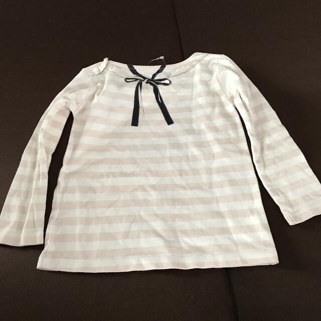 TOCCA(トッカ)のTOCCA トッカ　キッズ　長袖Tシャツ　カットソー100cm ネックレス印刷 キッズ/ベビー/マタニティのキッズ服女の子用(90cm~)(Tシャツ/カットソー)の商品写真