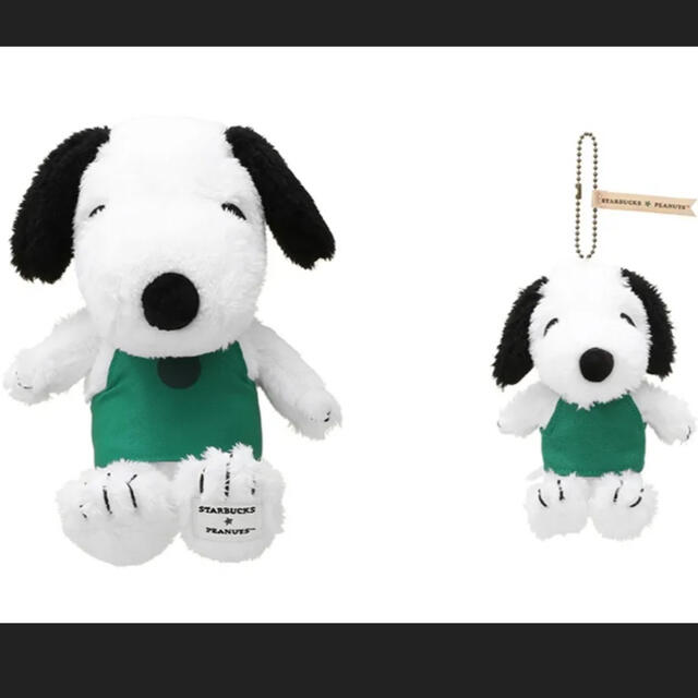 SNOOPY(スヌーピー)のスターバックス　スヌーピー　ぬいぐるみセット エンタメ/ホビーのおもちゃ/ぬいぐるみ(ぬいぐるみ)の商品写真