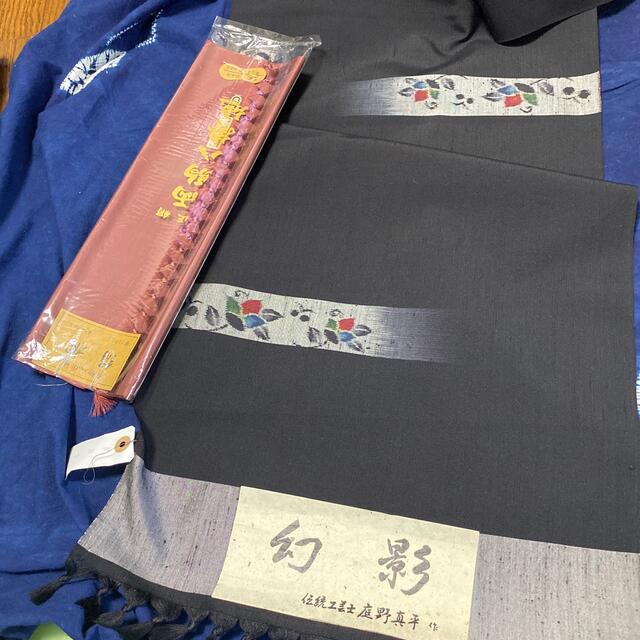 着物　反物　八掛付き ハンドメイドの素材/材料(生地/糸)の商品写真