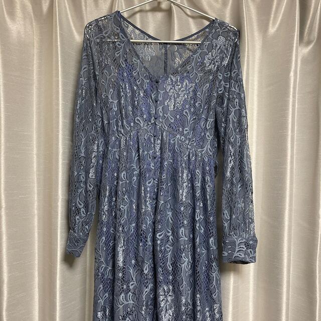 Ameri VINTAGE(アメリヴィンテージ)の2WAY LAYLA LACE DRESS アメリヴィンテージ レディースのワンピース(ロングワンピース/マキシワンピース)の商品写真