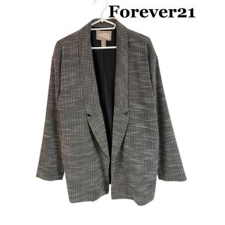 フォーエバートゥエンティーワン(FOREVER 21)の【美品】Forever21 テーラードジャケット Mサイズ(テーラードジャケット)