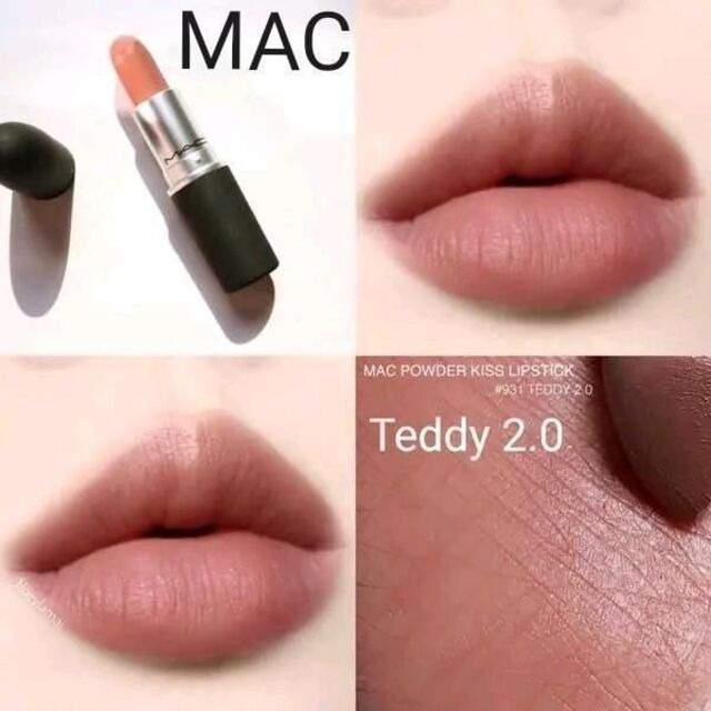 MAC(マック)のMAC リップスティック931 TEDDY 2.0☆テディ コスメ/美容のベースメイク/化粧品(口紅)の商品写真