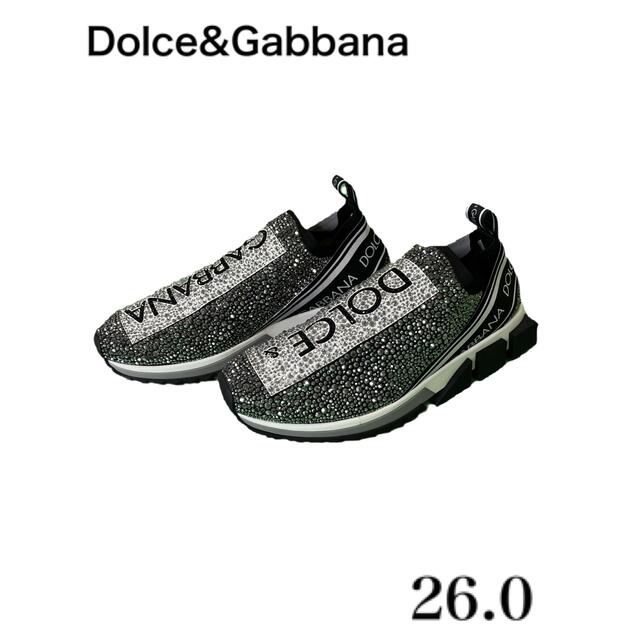 超美品】Dolce & Gabbana ソレント スニーカー 26cm