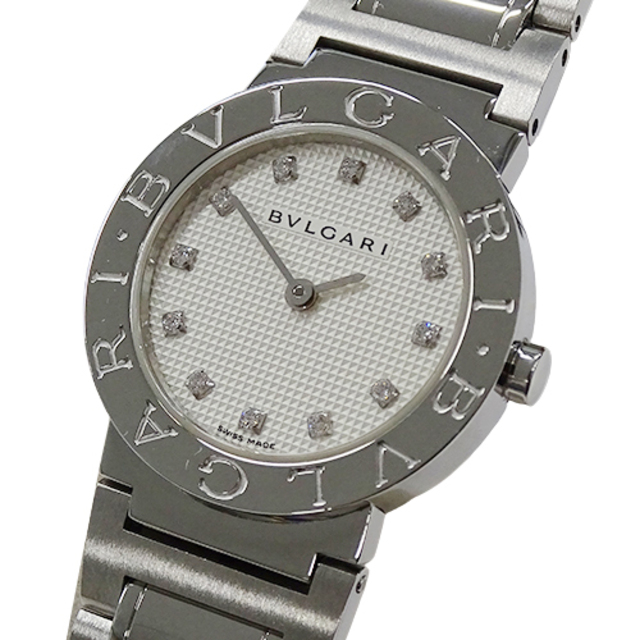 大得価お得】 BVLGARI ブルガリ 時計 12Pダイヤモンド ホワイトの通販 by ぴたたshop｜ブルガリならラクマ 