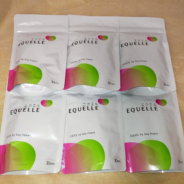 大塚製薬 エクエル EQUELLE 30日分(120粒) ×6袋 正規品