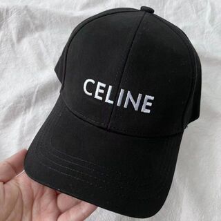 celine - 美品　CELINE　セリーヌ　ベースボールキャップ