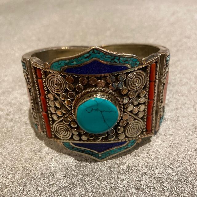 ☆セール vintage シルバー ターコイズ アンティーク バングル