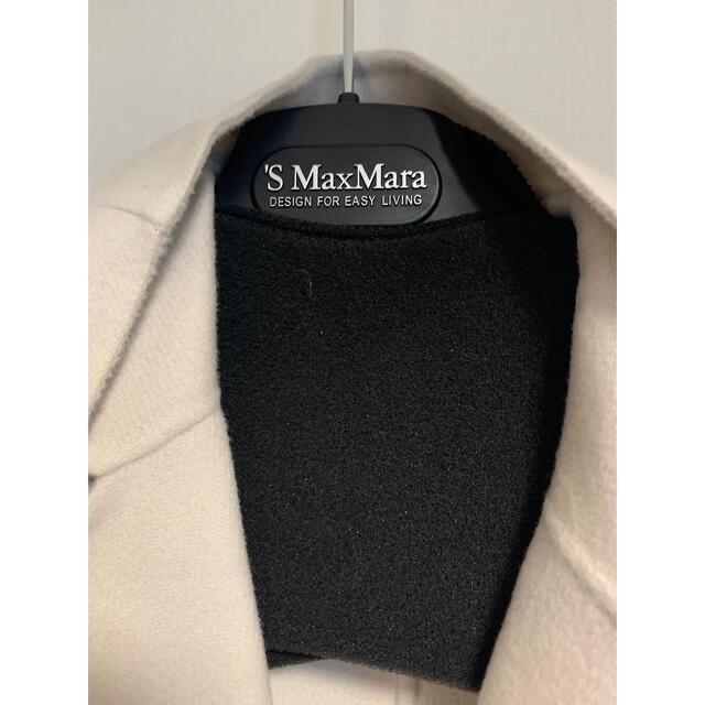 Max Mara(マックスマーラ)のSmaxmara アイボリー　38 レディースのジャケット/アウター(ロングコート)の商品写真