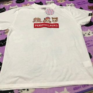 フジヤ(不二家)のペコちゃんTシャツ Lサイズ(Tシャツ(半袖/袖なし))