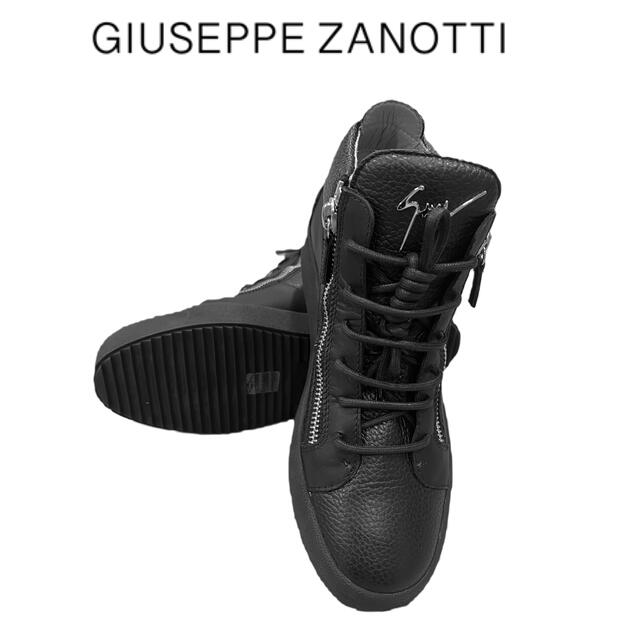 【新品未使用】GIUSEPPE ZANOTTI ブラック Kriss スニーカー