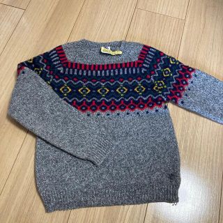 プチバトー(PETIT BATEAU)の【クリーニング済】　プチバトー ニット　セーター(ニット)