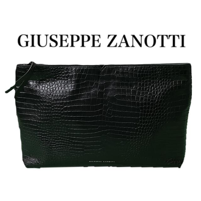 【美品】GIUSEPPE ZANOTTI クラッチバッグ