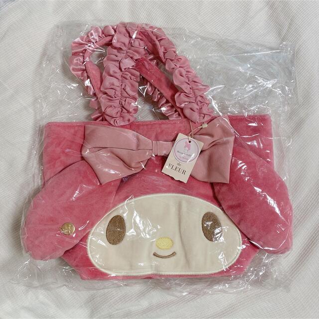 Maison de FLEUR マイメロディ フリルハンドルトートバッグ