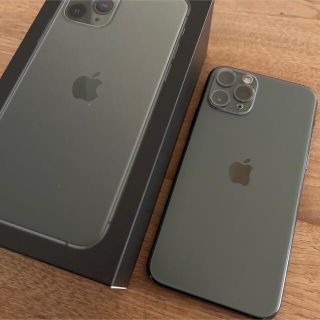 アイフォーン(iPhone)のiPhone11pro 本体 256GB ミッドナイトグリーン(スマートフォン本体)