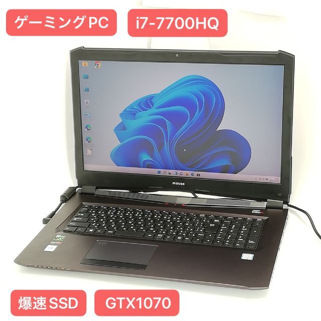 ゲーミング ノートPC DAIV 32GB SSD512G 無線 Win11