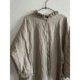 ネストローブ(nest Robe)のハンドメイド　作家　リネン　オールインワン　サロペット(その他)