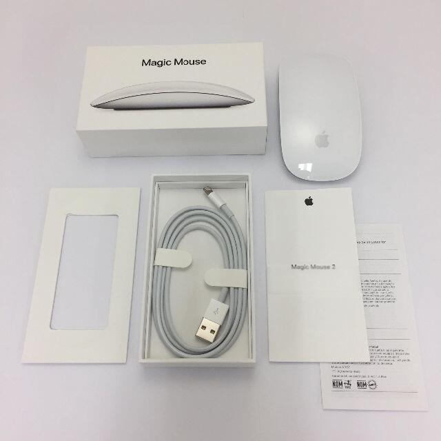 Apple(アップル)の【B】Magic Mouse 2/202208160017000 スマホ/家電/カメラのスマートフォン/携帯電話(その他)の商品写真