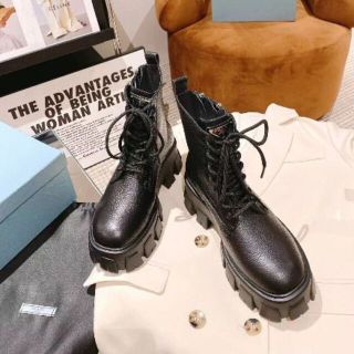 美品】PRADA プラダ ブーツ umbandung.ac.id