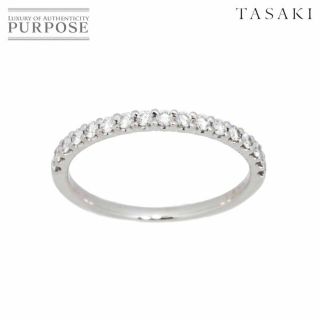 タサキ(TASAKI)のタサキ TASAKI ブリッランテ 9号 リング ダイヤ 0.23ct Pt プラチナ 田崎真珠 指輪 【証明書付き】(リング(指輪))