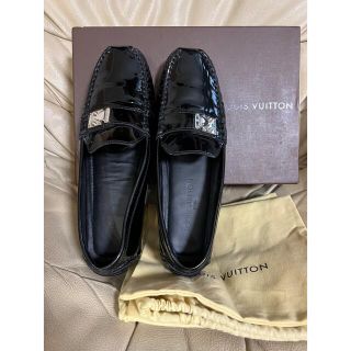 ルイヴィトン(LOUIS VUITTON)のルイヴィトン　エナメルドライビングシューズ　size37 2/1(ローファー/革靴)