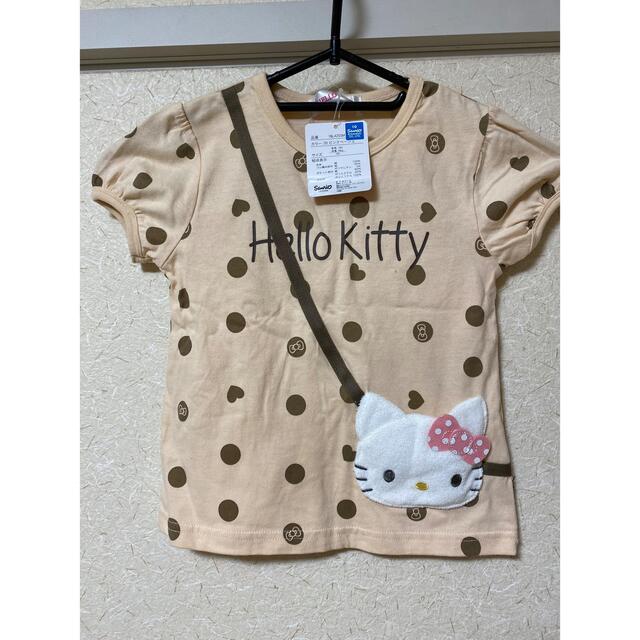 ハローキティ(ハローキティ)のハローキティ Tシャツ 100cm キッズ/ベビー/マタニティのキッズ服女の子用(90cm~)(Tシャツ/カットソー)の商品写真