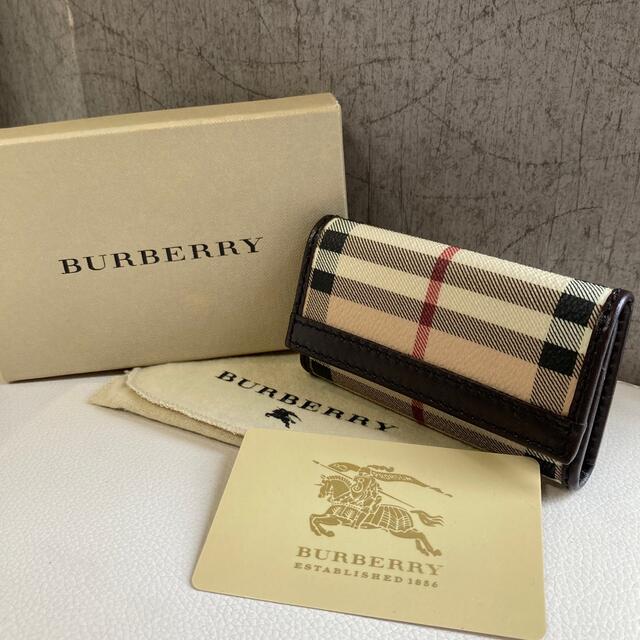 BURBERRY(バーバリー)の☆新品未使用Burberry バーバリーロンドン ヴィンテージ 6連キーケース☆ レディースのファッション小物(キーケース)の商品写真