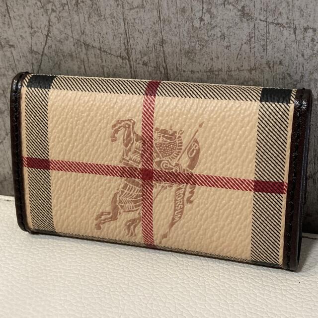 BURBERRY(バーバリー)の☆新品未使用Burberry バーバリーロンドン ヴィンテージ 6連キーケース☆ レディースのファッション小物(キーケース)の商品写真