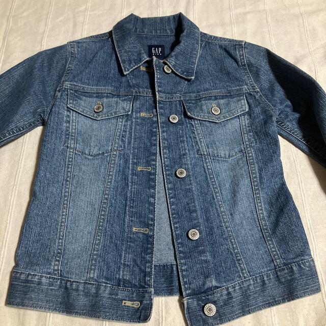 GAP Kids(ギャップキッズ)のGAP Kids  デニムジャケット Ｇジャン  サイズ140 キッズ/ベビー/マタニティのキッズ服女の子用(90cm~)(ジャケット/上着)の商品写真