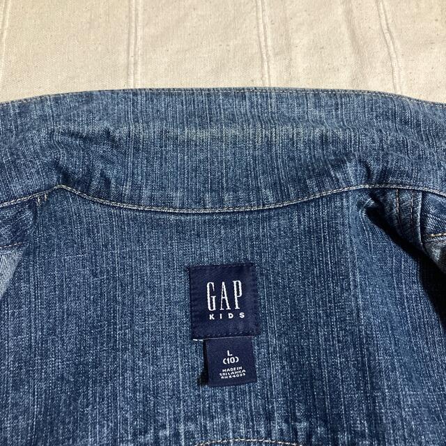 GAP Kids(ギャップキッズ)のGAP Kids  デニムジャケット Ｇジャン  サイズ140 キッズ/ベビー/マタニティのキッズ服女の子用(90cm~)(ジャケット/上着)の商品写真