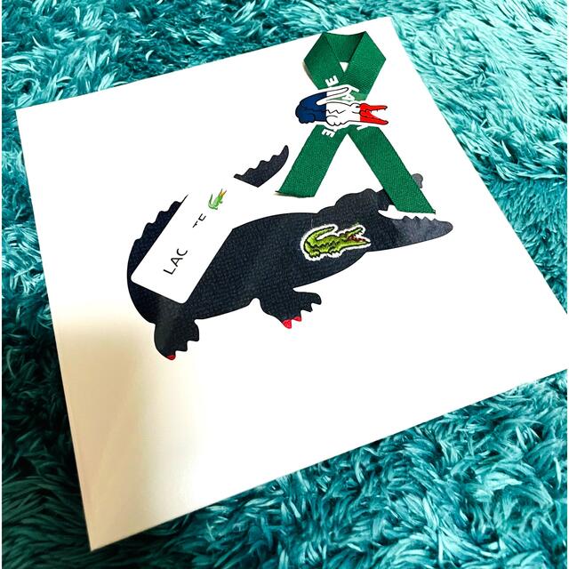 LACOSTE(ラコステ)のラコステ♡ハンドタオル レディースのファッション小物(ハンカチ)の商品写真