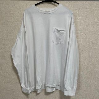 ジーユー(GU)のヘビーウェイトビッグT(長袖) XL(Tシャツ/カットソー(七分/長袖))