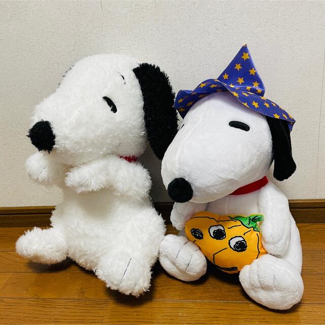 SNOOPY(スヌーピー)のスヌーピーぬいぐるみ　ハロウィンスヌーピー エンタメ/ホビーのおもちゃ/ぬいぐるみ(キャラクターグッズ)の商品写真