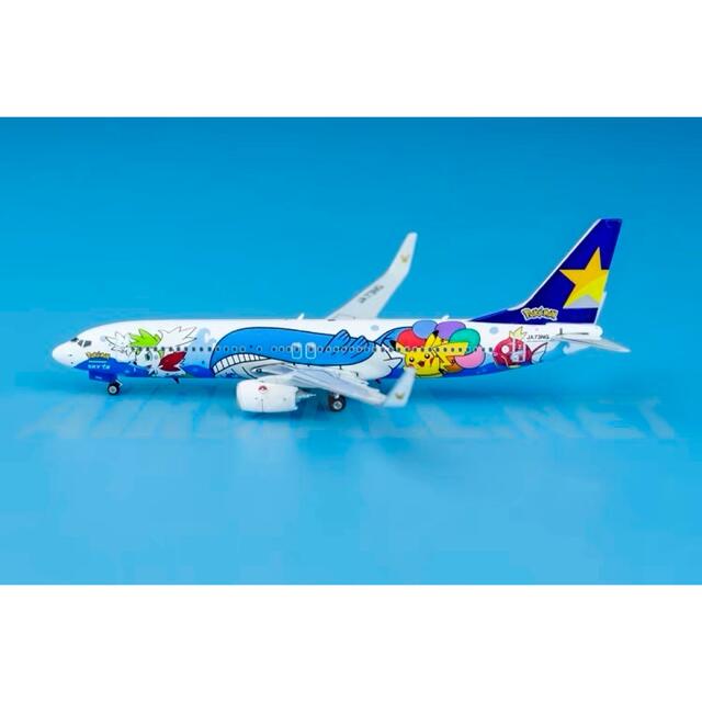 @新品@スカイマーク B737-800 ポケモンジェット特別塗装機 1/400