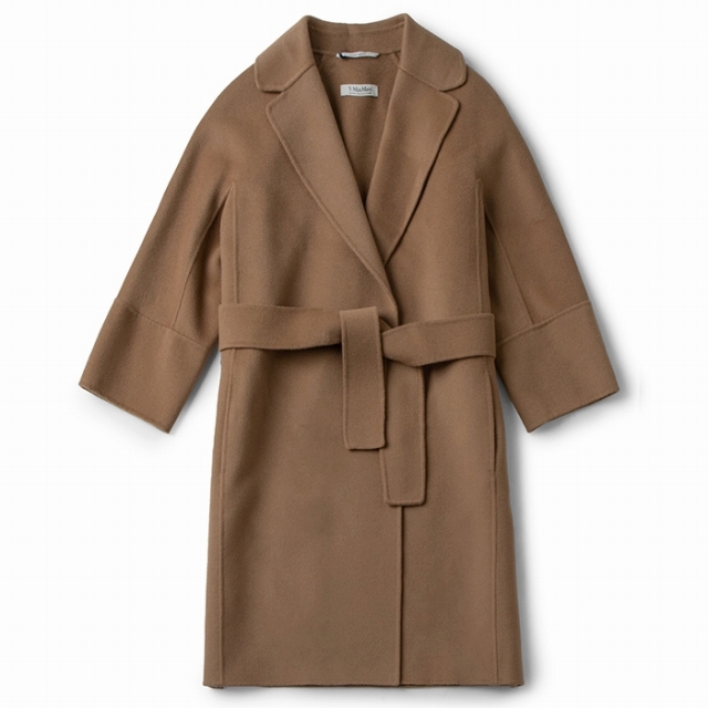 Max Mara - S MAX MARA ARONA ピュア ヴァージンウール コートの Max Mara - S MAX MARA ARONA ピュア ヴァージンウール コートの