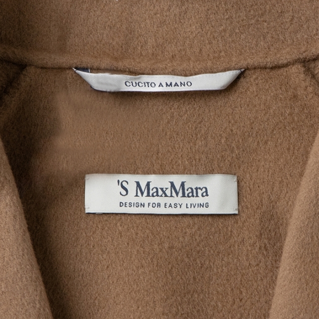 Max Mara(マックスマーラ)のS MAX MARA ARONA ピュア ヴァージンウール コート レディースのジャケット/アウター(その他)の商品写真