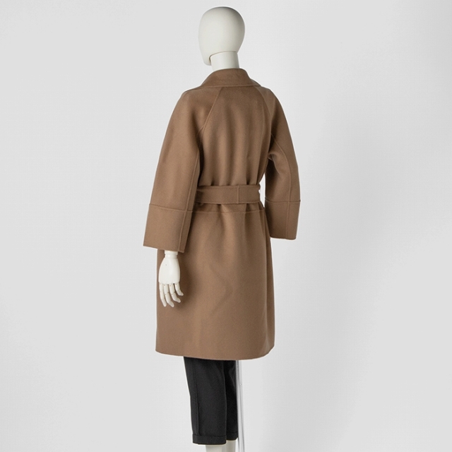 Max Mara - S MAX MARA ARONA ピュア ヴァージンウール コートの通販