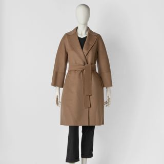 マックスマーラ(Max Mara)のS MAX MARA ARONA ピュア ヴァージンウール コート(その他)