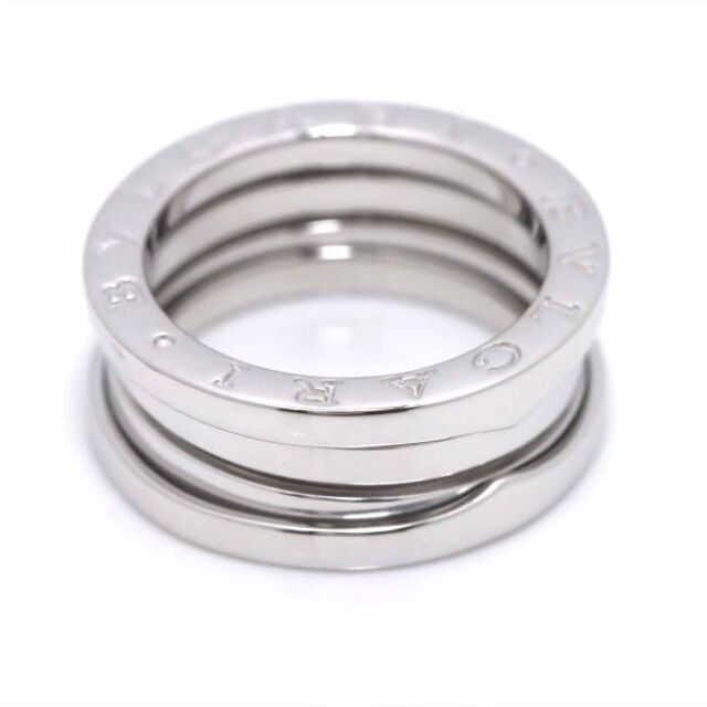 【メーカー公式ショップ】アクセサリー如亜様 BVLGARI ブルガリビーゼロワン 750WG K18 54 リング