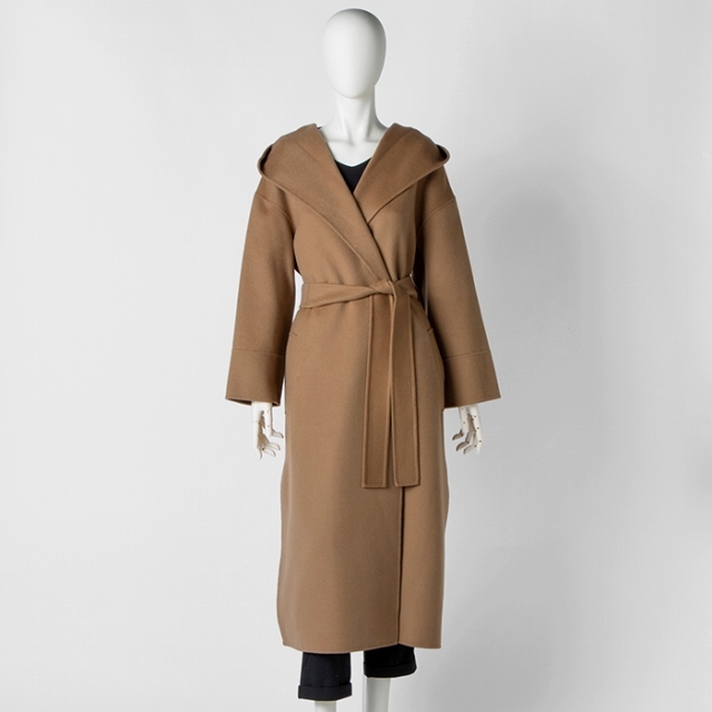 Max Mara(マックスマーラ)のS MAX MARA WINTER ピュア ダブルフェイス ロングコート レディースのジャケット/アウター(ロングコート)の商品写真