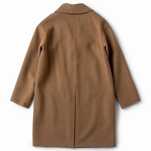 Max Mara(マックスマーラ)のS MAX MARA PRIAMO ピュア ダブルフェイス ステンカラーコート レディースのジャケット/アウター(ロングコート)の商品写真