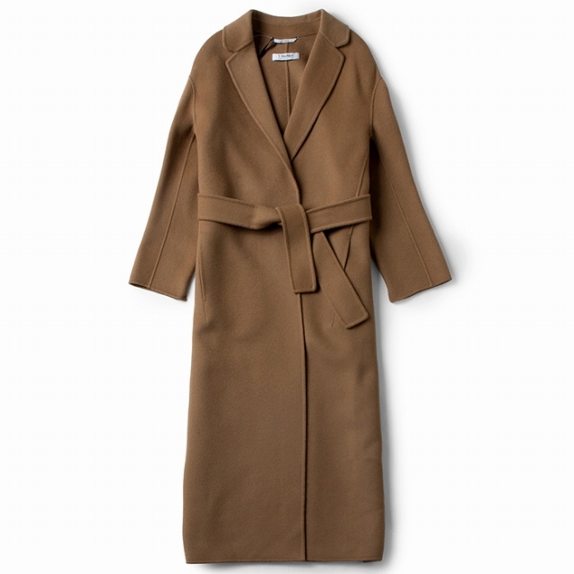 Max Mara(マックスマーラ)のS MAX MARA VIRGIL ピュア ダブルフェイス ロングコート レディースのジャケット/アウター(ロングコート)の商品写真