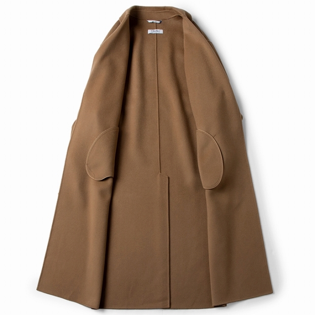 Max Mara(マックスマーラ)のS MAX MARA VIRGIL ピュア ダブルフェイス ロングコート レディースのジャケット/アウター(ロングコート)の商品写真