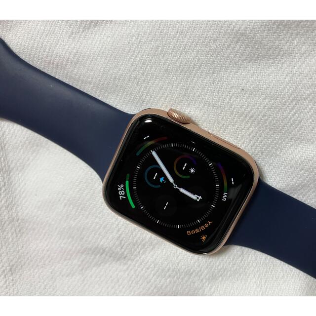 Apple Watch(アップルウォッチ)の★バンド７コ付★訳有Apple Watch５アップルウォッチ５★ゴールド４４mm スマホ/家電/カメラのスマートフォン/携帯電話(スマートフォン本体)の商品写真